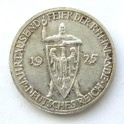 Germany 3 Reichsmarks 1925 A
