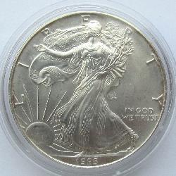 США 1 доллар - 1 унция. 1995