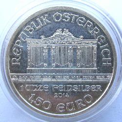 Rakousko 1 1/2 euro 2014