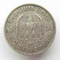 Deutschland 2 RM 1934 A