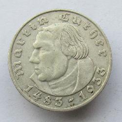 Germany 2 RM 1933 A