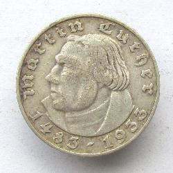 Германия 2 RM 1933 A