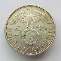 Germany 5 RM 1936 A