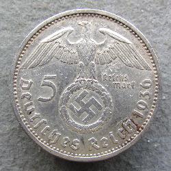 Německo 5 RM 1936 A