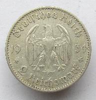 Německo 2 RM 1934 A