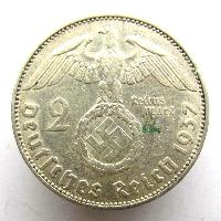 Германия 2 RM 1937 J