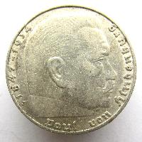 Německo 2 RM 1937 J