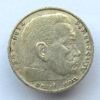 Germany 2 RM 1937 A