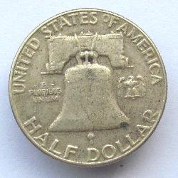 США 1/2 доллара 1952