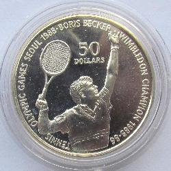 Niue 50 dollars 1987