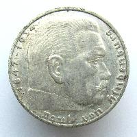 Германия 2 RM 1938 F