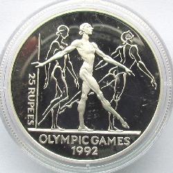 Seychely 25 rupií 1993