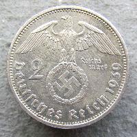 Germany 2 RM 1939 A