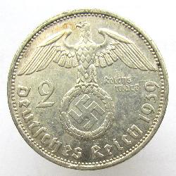 Německo 2 RM 1939 A