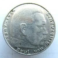 Германия 2 RM 1938 D