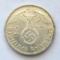 Germany 2 RM 1939 G