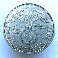 Германия 2 RM 1938 A