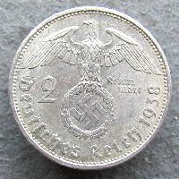 Germany 2 RM 1938 A