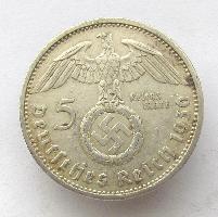 Německo 5 RM 1936 A