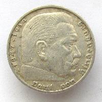 Germany 5 RM 1936 A