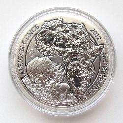 f15 Rwanda 50 franků 2012