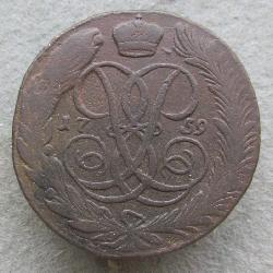 5 kopecks 1759