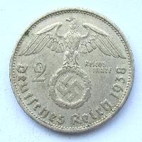 Germany 2 RM 1938 B