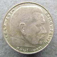 Германия 2 RM 1939 D