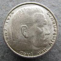 Germany 2 RM 1938 B