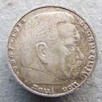 Germany 5 RM 1937 D