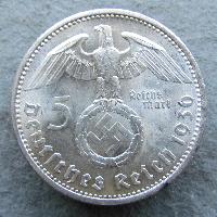 Germany 5 RM 1936 A