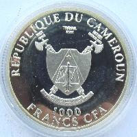 Cameroon 1000 francs 2012