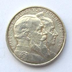Баден 2 марки 1906