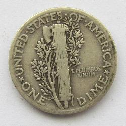 США 10 центов 1939