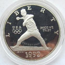 США 1 доллар 1992 ПРУФ