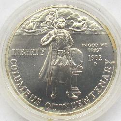 США 1 доллар 1992 D