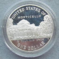 США 1 доллар 1993 ПРУФ