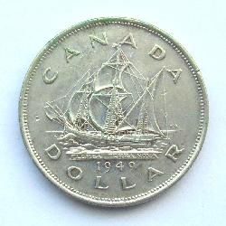 Канада 1 доллар 1949