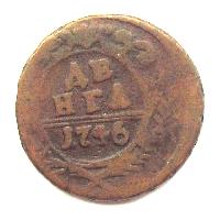 Denga (1/2 kop.) 1746