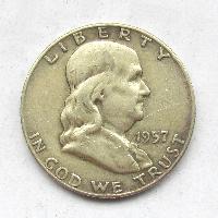 USA 1/2 $ 1957 D