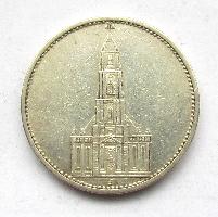 Germany 5 RM 1934 J