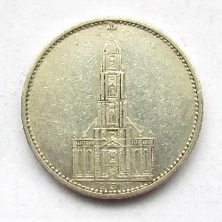 Germany 5 RM 1934 J