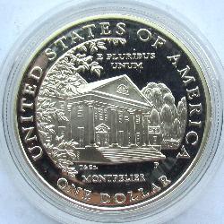 США 1 доллар 1999 ПРУФ
