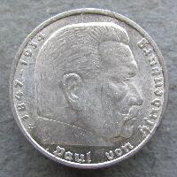 Germany 5 RM 1936 A