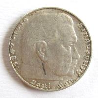 Germany 2 RM 1939 J