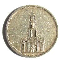 Germany 5 RM 1935 A