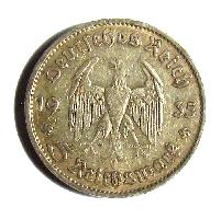 Germany 5 RM 1935 A