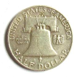 США 1/2 доллара 1957 D