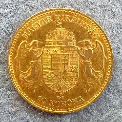Austria Hungary 10 korun 1907 KB