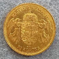 Austria Hungary 10 korun 1904 KB